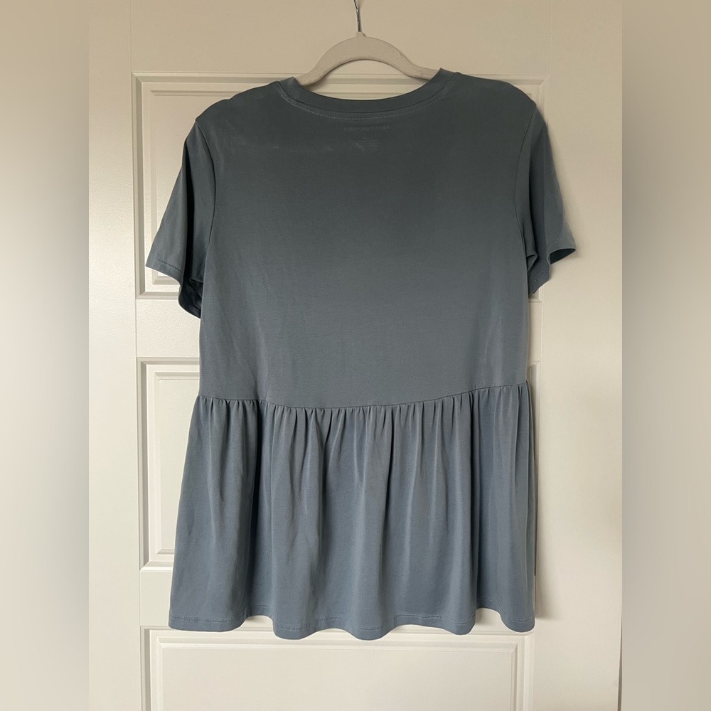 American Eagle Outfitters Women’s Blue Babydoll T-Shirt - Picture 9 of 12